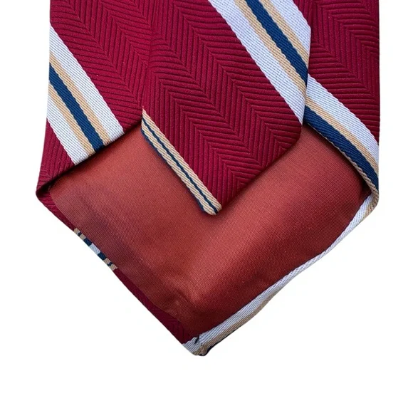 Classic Striped Red Tie